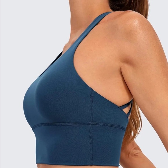 CRZ YOGA Black Racerback Bra Intimates - Picture 2 of 7